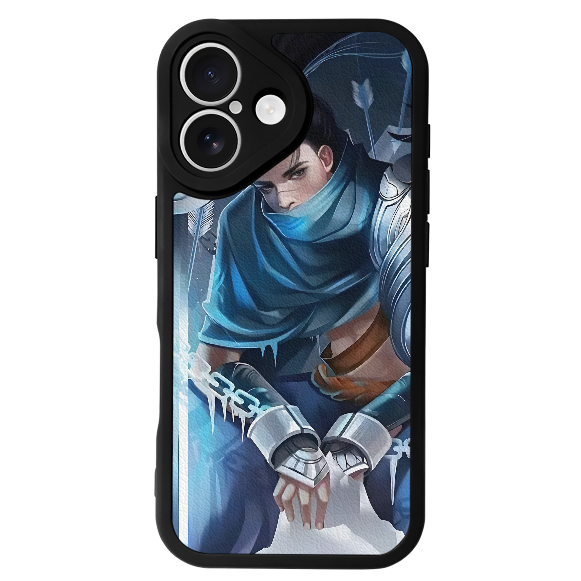リーグ・オブ・レジェンド League of Legends LOL 【iPhone 16シリーズ対応】シリコンスマホケース（レザー調） 材質：シリコン